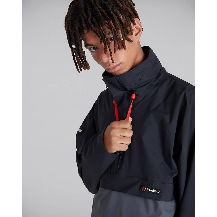 Dámska Nepremokavá Bunda Berghaus Gore Tex Ski Smock 86 Čierne Siva Slovensko 6182ZUTEC